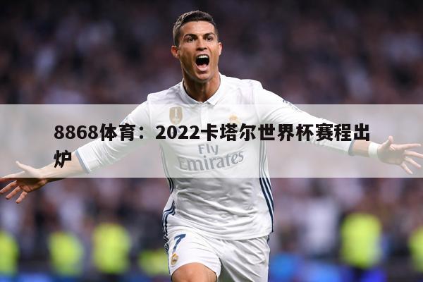 8868体育：2022卡塔尔世界杯赛程出炉